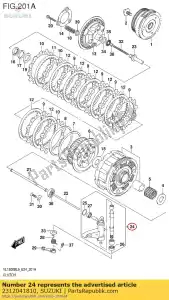 suzuki 2312041810 camshaft set,cl - Bottom side