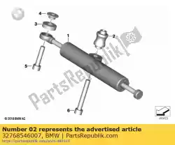 Ici, vous pouvez commander le espaceur auprès de BMW , avec le numéro de pièce 32768546007: