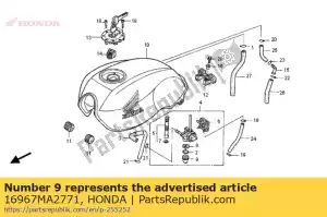 honda 16967MA2771 cup, fuel strainer - Bottom side