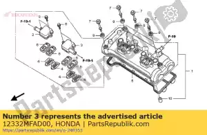 Honda 12332MFAD00 pokrywa, l zawór kontaktronowy - Dół