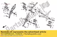 50730MGE020, Honda, Arm, l p.step honda vfr 1200 2010 2011 2012 2013, Nuovo