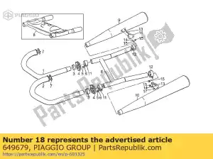 Piaggio Group 649679 cover - Right side