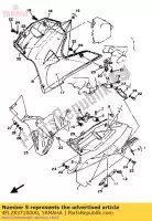 4FL283710000, Yamaha, ammortizzatore yamaha tzr 125, Nuovo