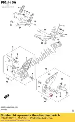 Qui puoi ordinare perno da Suzuki , con numero parte 0920808018: