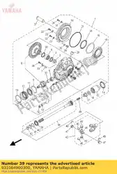 Ici, vous pouvez commander le joint huile auprès de Yamaha , avec le numéro de pièce 931084900300: