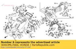 Aqui você pode pedir o unidade susp. Spark em Honda , com o número da peça 30403ML7660: