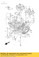 1310342F00, Suzuki, pipe assy, ??aspirazione suzuki gsx 1400 2002 2003 2004 2005 2006 2007, Nuovo