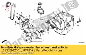 honda 15131MGZJ01 pignon, entraînement de pompe à huile (22t) - La partie au fond