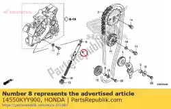 Aquí puede pedir no hay descripción disponible de Honda , con el número de pieza 14550KYY900: