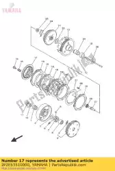 Here you can order the plate, pressure 1 (2p21) from Yamaha, with part number 2P2E63510000: