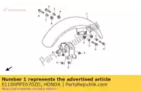 61100MFE670ZD, Honda, garde-boue, fr. * r101cu * honda vt shadow ca c spirit c2 vt750c2 750 , Nouveau