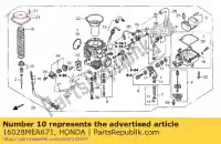 16028MEA671, Honda, screw set b honda vtx 1300 2003 2004 2005 2006 2007, New