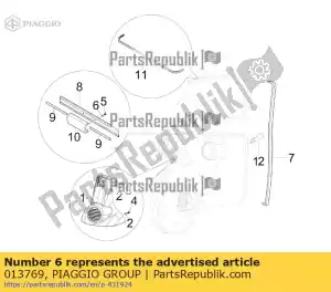 Piaggio Group 013769 wasmachine - Onderkant