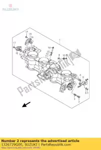 suzuki 1326729G00 parafuso - Lado inferior