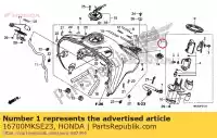 16700MKSE23, Honda, unit assy fuel pu honda crf1100a2 crf1100d2ld4 crf1100d2d4 1100 , New