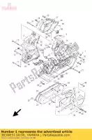 3B3WE5110100, Yamaha, carter 1 yamaha xf 50 2007 2008 2009, Nouveau