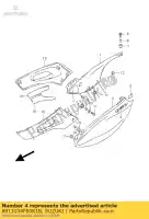 6813104F00K1B, Suzuki, emblemat, ok?adka suzuki xf 650 1998, Nowy