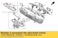 33407MB2003, Honda, orzech, specjalny honda gl goldwing se cb  s cbr fireblade rr rvf r valkyrie f6c f ntv revere vfr xbr riii gold wing interstate i aspencade a xbr500 cb450s vfr750f xbr500s gl1500 ntv650 vfr400r3 cbr600f gl1500se cbr900rr rvf750r gl1500a 1500 450 900 750 600 650 500 400 , Nowy