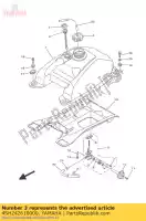 4SH242610000, Yamaha, carcasa, medidor de combustible yamaha yfm 400 450 600 2000 2001 2002 2003 2004 2005 2006 2007 2008 2009 2010 2011 2012 2013 2014 2015 2016, Nuevo