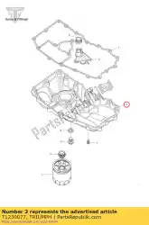 Qui puoi ordinare carter da Triumph , con numero parte T1230077: