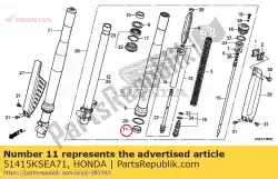 Here you can order the bush, slider from Honda, with part number 51415KSEA71: