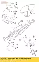 5830801310008, KTM, parafango posteriore duke '97 ktm duke 620 1997, Nuovo