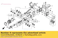 Ici, vous pouvez commander le aucune description disponible pour le moment auprès de Honda , avec le numéro de pièce 52210HN2000: