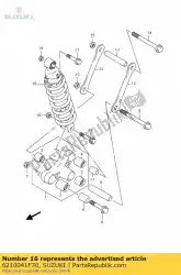 Tutaj możesz zamówić zespó? Absorbera, r od Suzuki , z numerem części 6210041F70:
