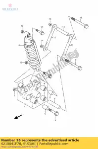 Suzuki 6210041F70 zespó? absorbera, r - Dół