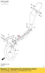 connector, muf j van Suzuki, met onderdeel nummer 1477129F00, bestel je hier online: