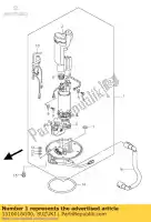 1510016G00, Suzuki, zespó? pompy, paliwo suzuki sv 650 1000 2005 2006 2007 2008 2009 2010 2015, Nowy