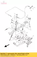 90201064L600, Yamaha, rondella, piastra (2ja) yamaha rd yfm 300 500 1985 2013, Nuovo