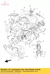 Here you can order the damper, plate 1 from Yamaha, with part number 2D12414H0000: