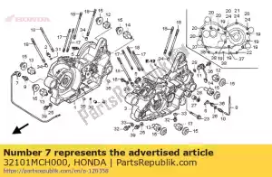 Honda 32101MCH000 sub harness a - Bottom side