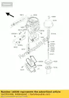 160301088, Kawasaki, valve-float kawasaki zx6r ninja g h j zx 6r 600 , New