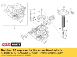 Aprilia AP8106477, Jet naald, OEM: Aprilia AP8106477