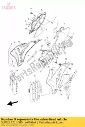 Tutaj możesz zamówić pokrywa, strona 2 od Yamaha , z numerem części 5UM21721E000: