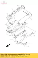 1SGE47100000, Yamaha, silenziatore assy 1 atw yamaha yfm 350 2013 2014, Nuovo