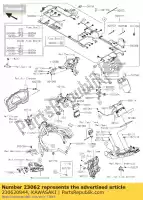 230620844, Kawasaki, soporte-comp, caja de relés zx1000p kawasaki h2r 1000 2015 2016, Nuevo