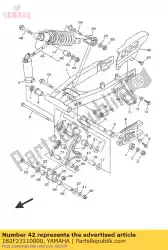 Qui puoi ordinare caso, catena da Yamaha , con numero parte 1B2F23110000: