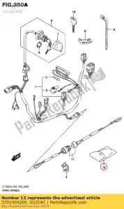 suzuki 3791004200 caso, emergência - Lado inferior