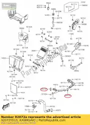 Aquí puede pedir banda kvf300ccf de Kawasaki , con el número de pieza 92072Y010: