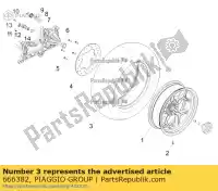 666382, Piaggio Group, pneumatico posteriore 140 / 60-13 