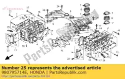 Here you can order the plug, spark (bkr7e-11) (n from Honda, with part number 980795714E: