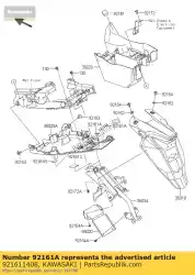 Here you can order the damper,10x45,t1. 0 from Kawasaki, with part number 921611408: