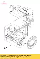 Here you can order the support, pad from Yamaha, with part number 5JW259190000: