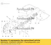 B063626, Piaggio Group, guardabarros dx moto-guzzi california zgukdh00 zgulcb00 zgulcb0001 zgulcub001 zgulvc00 zgulvc04 zgulve00 1400 2012 2015 2016 2017 2018 2019 2020 2021, Nuevo