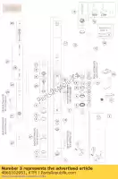 48601029S1, KTM, asklem r / s met binnenband ktm exc xc xcf 125 150 250 300 350 450 500 2013 2014 2015, Nieuw