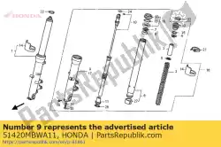 Ici, vous pouvez commander le aucune description disponible pour le moment auprès de Honda , avec le numéro de pièce 51420MBWA11: