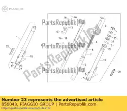 Ici, vous pouvez commander le bague auprès de Piaggio Group , avec le numéro de pièce 856043: